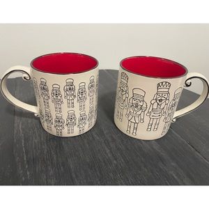 Nutcracker Embossed ~ 2019 Spectrum Designz ~ 16 oz Coffee Cup Mugs